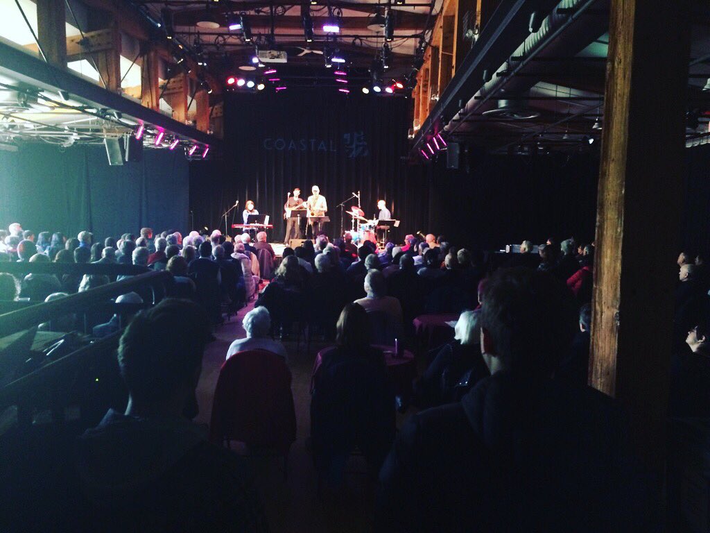 coastaljazz's tweet photo. Standing room only today for the Sharon Minemoto Quartet and a beautiful dedication to @natashadag. #winterjazz #granvilleisland #performanceworks #yvrmusic #yvrfree #jazzquartet https://t.co/VNeXZ2SCQe