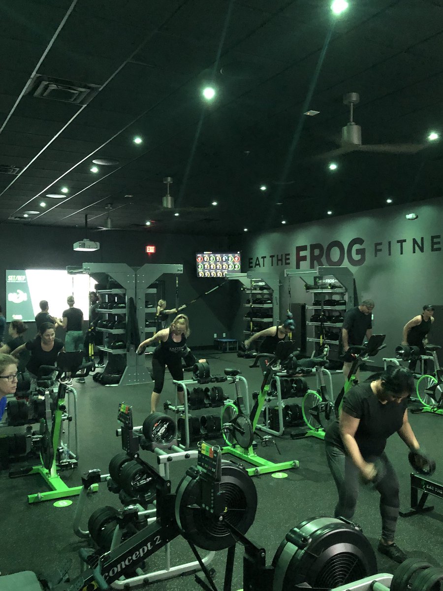 EAhwatukee's tweet photo. Our health and physical fitness usually get put on the back burner when our lives get hectic. Here at Eat the Frog we are determined to help!!! 

✅24/7 Access 
✅Coach lead Classes 
✅Unlimited in-studio virtual lead classes
✅Fit Assesments to track progress 
✅Low impact https://t.co/mw3npfPQkA