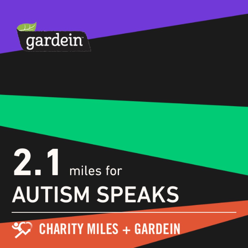 3daytisho's tweet photo. I walked 2.1 @CharityMiles for @autismspeaks. Thx @Gardein for sponsoring me. #Meatless https://t.co/fk4EOQMVIE https://t.co/mizLaHk8xX