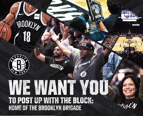 BrooklynBrigade's tweet photo. RT &amp; FOLLOW for your chance to win 2 FREE TIX to join The #BrooklynBrigade in #TheBKBlock &amp; cheer on our @BrooklynNets as we take on the San Antonio SPURS @ Mon 2/25, 7:30pm 

At least 1 winner to be announced by 8PM today. #WeGoHard⁠ ⁠⁠ ⁠⁠ ⁠⁠ https://t.co/9Ly0zGIFLx
