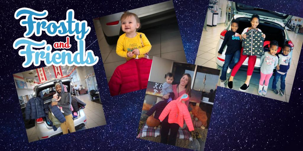 RoperKIA's tweet photo. Roper KIA is giving away a free car! These families and many more registered to win by giving back to the community. Coats for Kids was a huge success and Challenge 3 will be even more impactful! https://t.co/hK5lVPlwL3 Remember to use #frostyandfriends3 on the next challenge. https://t.co/OOg7eT7ATp