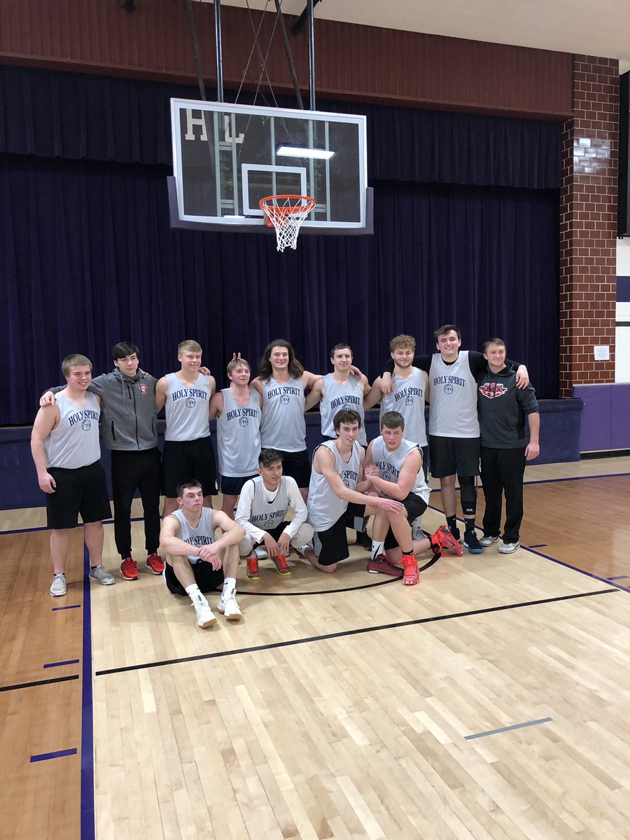 TimOlson1010's tweet photo. Great win for the @KimberlyBushmen ...down 10 in the first half to an 8 point victory.  National Division Championship tonight at 7:00.  Fill the stands!!!! https://t.co/FMda3AAZy7