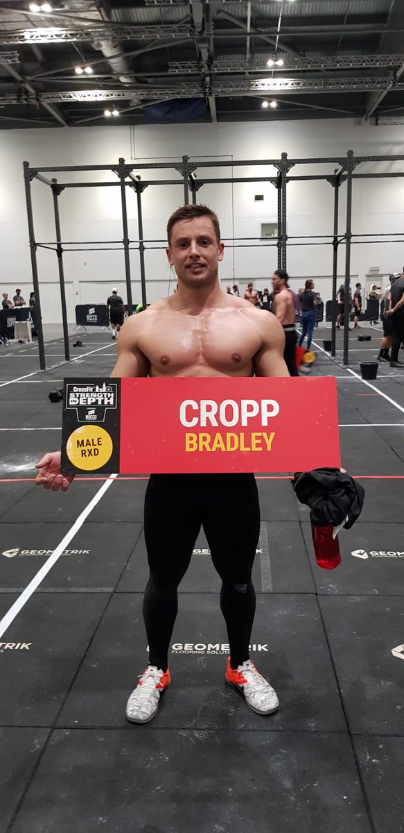 bradley_cropp's tweet photo. After unexpectedly qualifying for @crossfitsiduk, I had 1 goal, to not come last. In the end, 33/38. Highest placement of 14th and lowest of 35th. Amazing to be in the warm up area with some of the best @CrossFitGames athletes in the world. 
#crossfit  #britisharmy
@1_Rifles https://t.co/AuzS4GjkL1