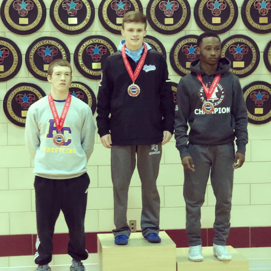 Roman Catholic High School (@romancatholichs) on Twitter photo Congrats to <a href="/RomanWrestling/">Roman Catholic Wrestling 2024</a> on an historic outing in yesterday’s District 12 championships!
Jared Johnson ‘19, (138lbs) made school and program history by becoming Roman’s first 2x District Champion!
Aaron Scalen ‘21 placed 3rd (126 lbs)and Shaun Buffert ‘20 placed 5th (195 lbs) Congrats to <a href="/RomanWrestling/">Roman Catholic Wrestling 2024</a> on an historic outing in yesterday’s District 12 championships!
Jared Johnson ‘19, (138lbs) made school and program history by becoming Roman’s first 2x District Champion!
Aaron Scalen ‘21 placed 3rd (126 lbs)and Shaun Buffert ‘20 placed 5th (195 lbs)