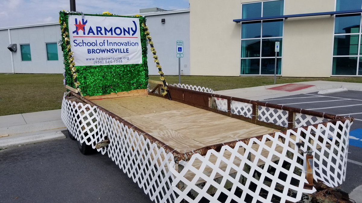 HarmonicsSolar's tweet photo. The solar panel framing is done and now being attached to the car. We're getting ready for Charro Days Parade on March 2nd 😎 https://t.co/bNmuYQgWhx
