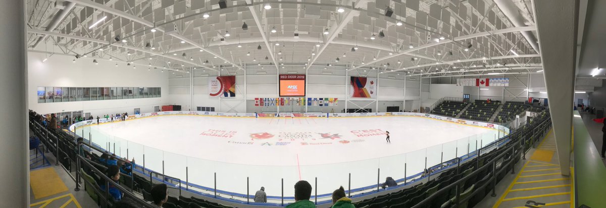 mrkbrdshw's tweet photo. Our home for the week.  Really nice brand new complex - Gary W. Harris Canada Winter Games Centre. https://t.co/tNKllKetV5