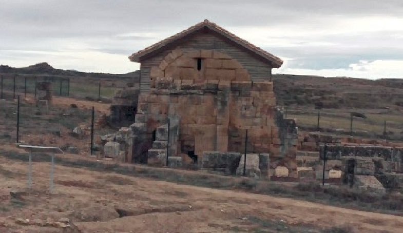 iberHistoria's tweet photo. Ciudad romana de los Bañales. Siglos II a.C. hasta III d.C. Uncastillo, Zaragoza. 42°17'17.3"N 1°13'52.3"W https://t.co/lCH3QVvjDP