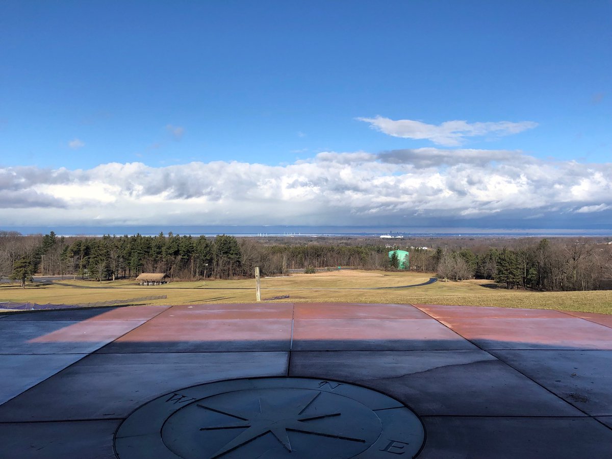 romclean's tweet photo. View from Chestnut Ridge this morning.  #BeOn2 https://t.co/5zzAUdzPjJ