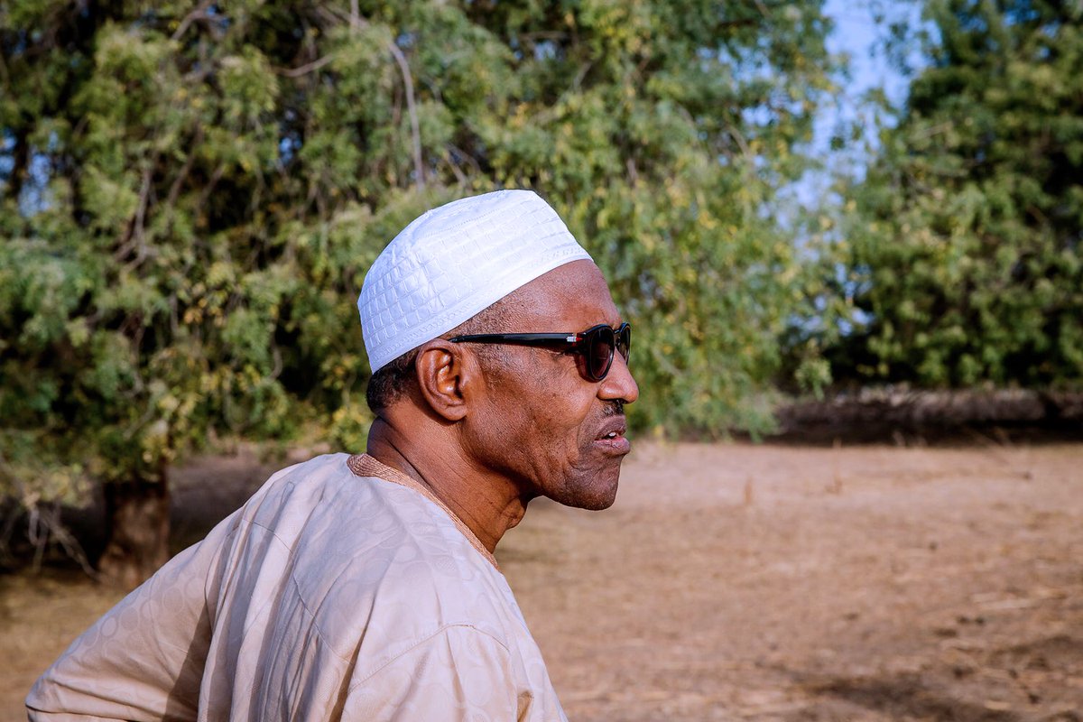 MBuhari's tweet image. I was pleased to spend time on my farm in Daura, this morning. Agriculture will continue to be one of the priorities of our administration. I‘m proud of what we have achieved in domestic fertilizer production; financing for farmers, and support and incentives for Agric investors.