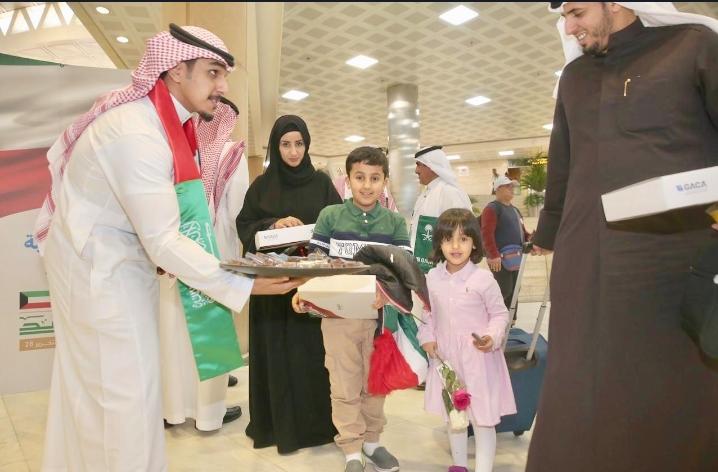 HashKSA's tweet image. صور:
تفاعلاً مع #اليوم_الوطني_الكويتي_58.. مطارات المملكة تتزيّن بأعلام دولة #الكويت.