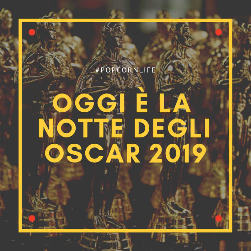 L'evento del cinema più importante del Mondo 🎥
La 91° edizione questa notte vedrà premiare i migliori film del 2018! 
Chi meriterebbe la prestigiosa statuetta d'orata? 
Commentate la Notte degli Oscar con gli hashtag #PopCornLife #Oscar2019 🍿