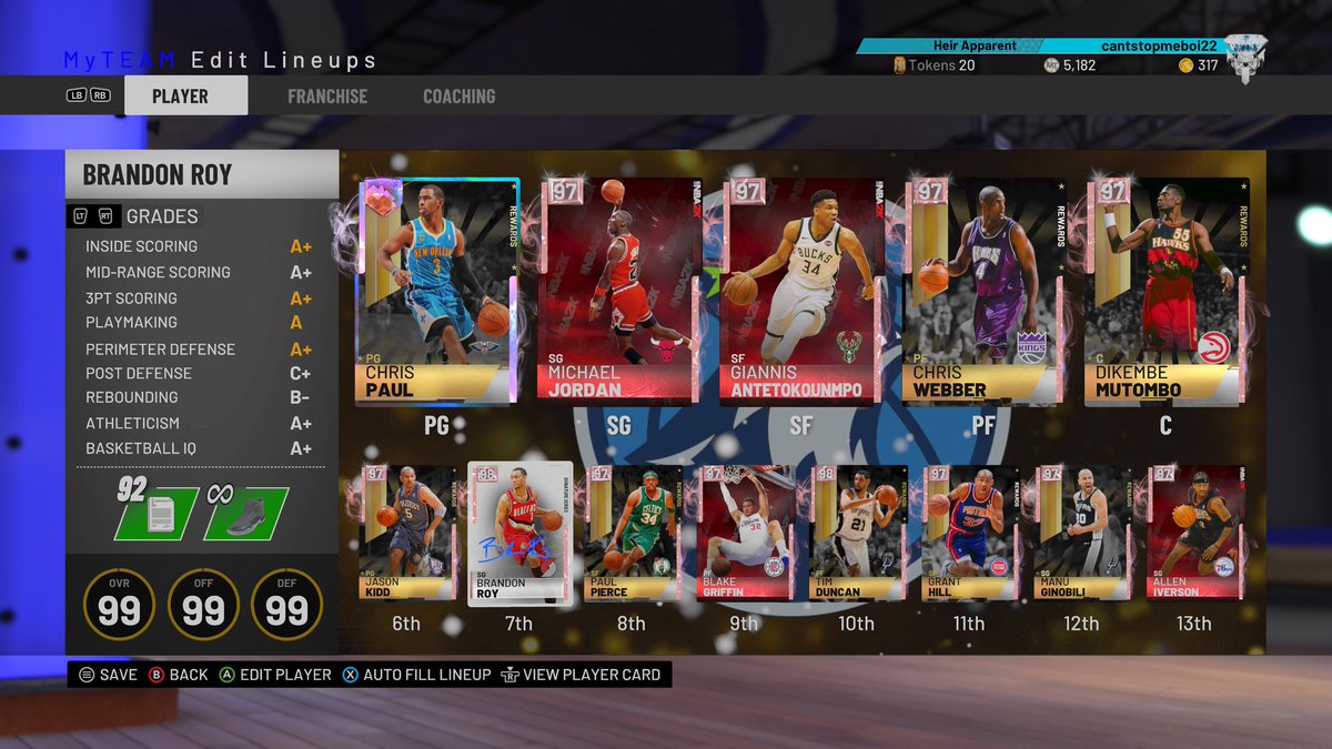 rocafellakid1's tweet photo. #nba2k19 even tho I dont play 2k much I'm still that dude on myteam.. #snipes #grindearly https://t.co/OlwrI7nFUJ