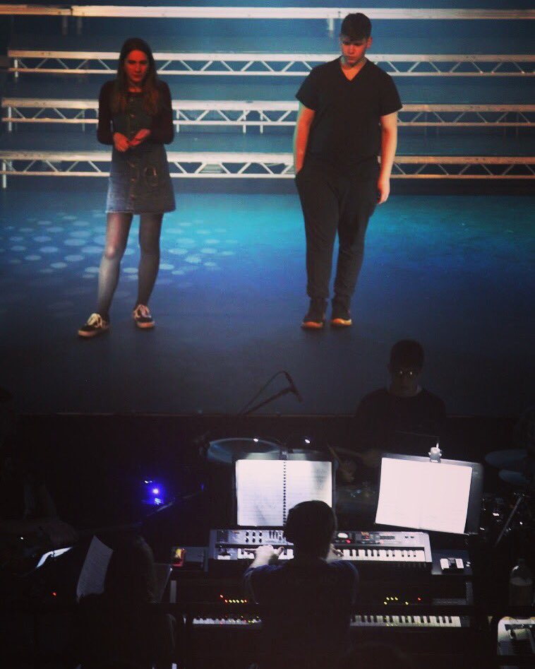 The band are in and they’ve brought A Kind Of Magic with them, even though they’re Under Pressure with our opening night on Wednesday! #liveband #musical #writhlingtonrocks