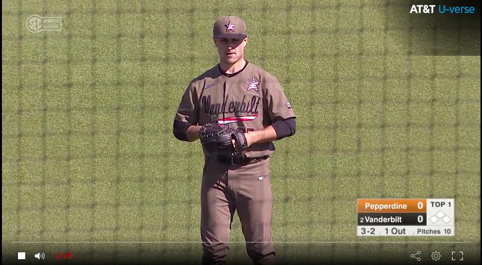 vanderbilt baseball salute to service jersey