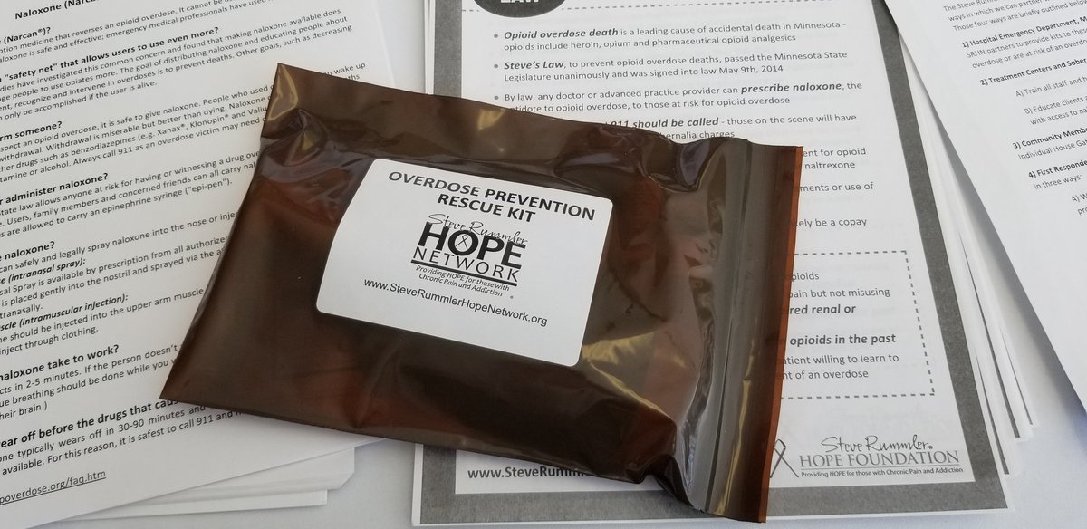 WomensMarchMN's tweet photo. Come get a life saving overdose prevention rescue kit from @RummlerHOPE @MNxMNconference #MNXMN2019 https://t.co/5xM4QRLeSj