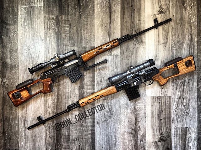 The Dragunov sniper rifle (Сна́йперская Винто́вка систе́мы Драгуно́ва образца́ 1963 года or for those that can’t read Cyrillic Russian — Snáyperskaya Vintóvka sistém'y Dragunóva obraz'tsá 1963 goda (SVD-63), officially "Sniper Rifle, System of Dragunov, … ift.tt/2EtxzGg