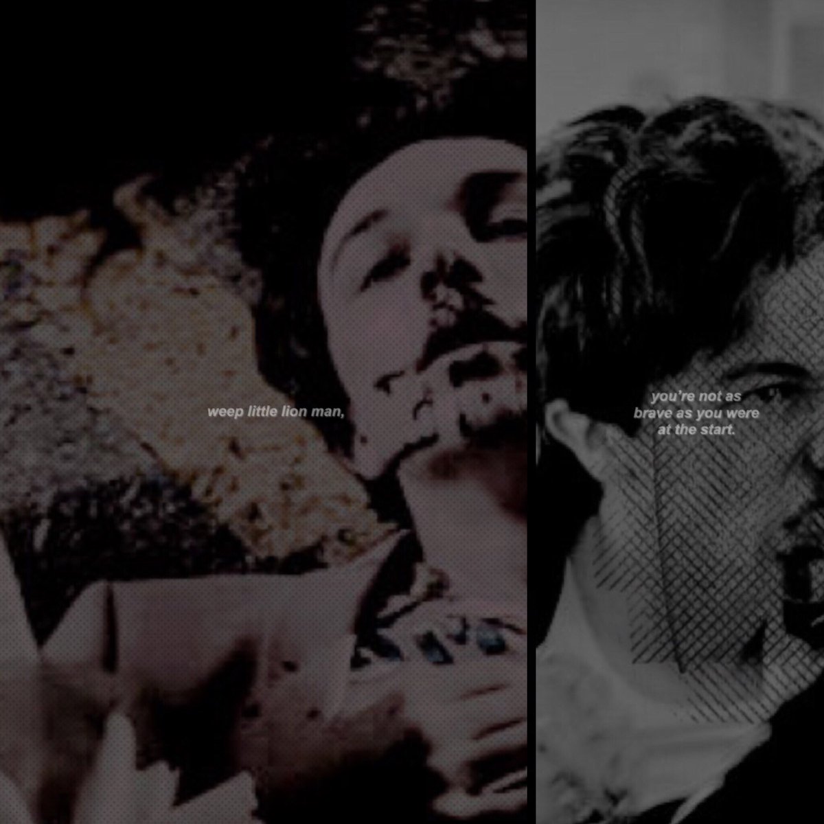 wontrot's tweet image. LITTLE LION MAN. ┊

   tobias. the walking dead oc. fandom flexible. created by infernum. mature content. actively seeking interactions. banter , lengthy storylines , mirrored replies. 

rts are much appreciated.