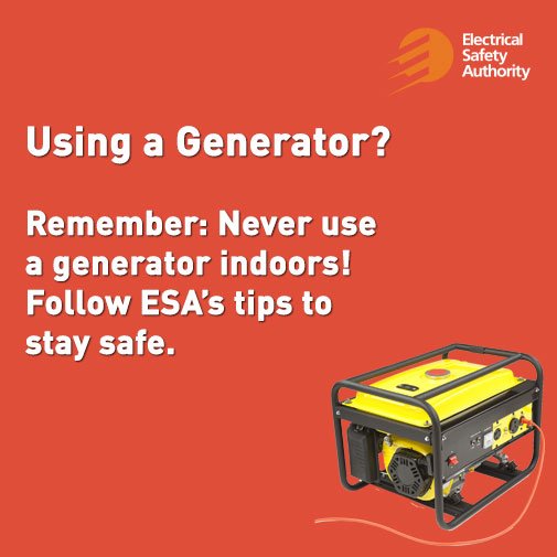 Electrical Safety Authority (ESA) tweet media