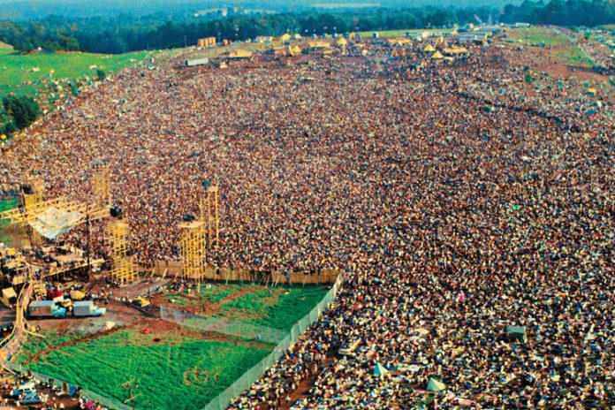 crockpics's tweet photo. Overhead shot of Woodstock!! #Woodstock https://t.co/1t4OnsOP8w
