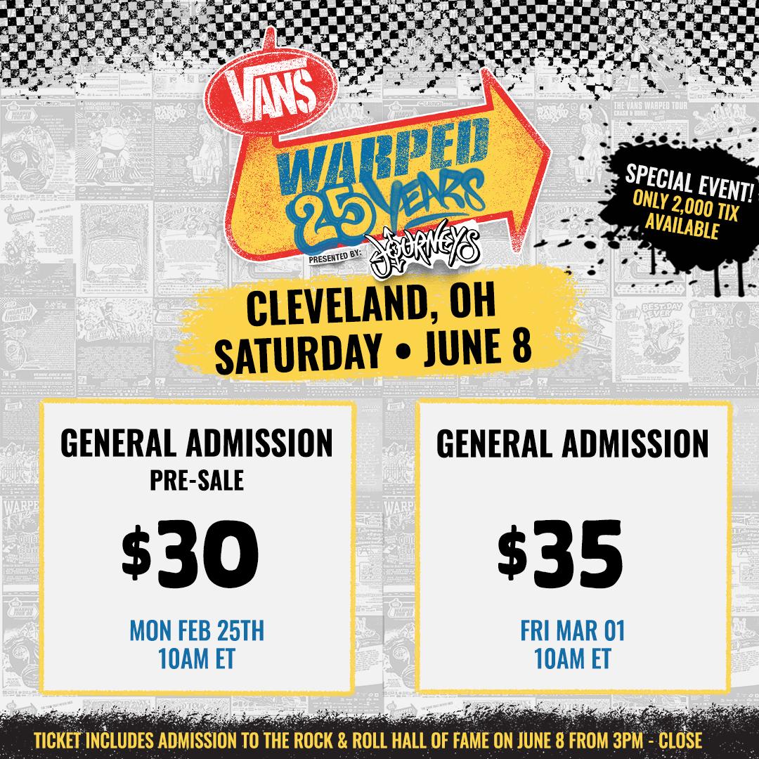 warped tour 2019 ticket prices