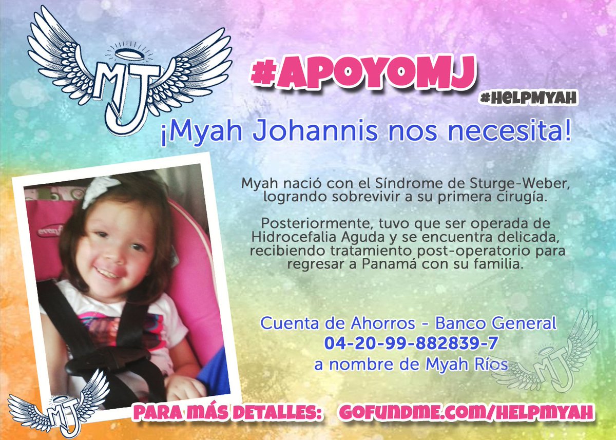 manuLrios's tweet photo. Toda madre y padre desea lo mejor para sus hijos.

Nosotros seguimos caminando por salvar la vida de nuestra hija Myah Johannis y de todo corazón le agradecemos por apoyarnos.

Donaciones a través de Banco General, Cuenta de ahorros 0420998828397 a nombre de Myah Rios

#ApoyoMJ https://t.co/iip4C36Rf1