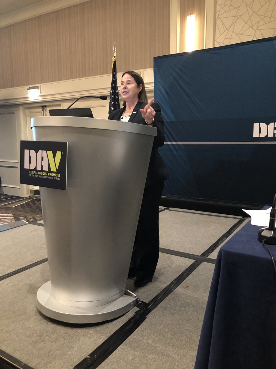 DAV National Legislative Director and <a href="/USArmy/">U.S. Army</a> #veteran <a href="/JoyJIlem/">Joy Ilem</a> discusses the unique needs of #womenveterans. #KeepThePromise #DAVMIDWC