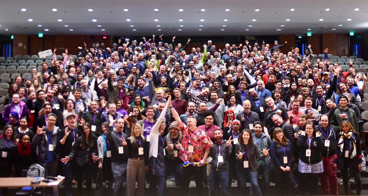fancysandwiches's tweet image. Love the group photo we got at @pycascades yesterday!