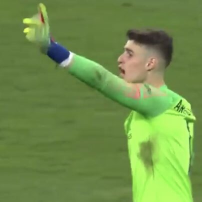 FPLshoey's tweet photo. When your mum calls you in for dinner but your jumper’s making the goalposts. #CHEMNC #Kepa https://t.co/O46MvHDz5K