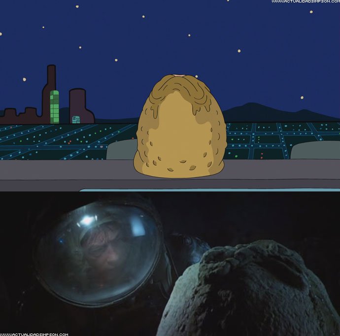 actsimpson's tweet photo. Los huevos de los que nacen las criaturas de Bart tienen la forma y eclosionan como los de "Alien, el octavo pasajero" (1979). #MomentosDeCine
#SimpsonEstrenoNeox #LosSimpson #Simpsorama https://t.co/1ReWtlyETY