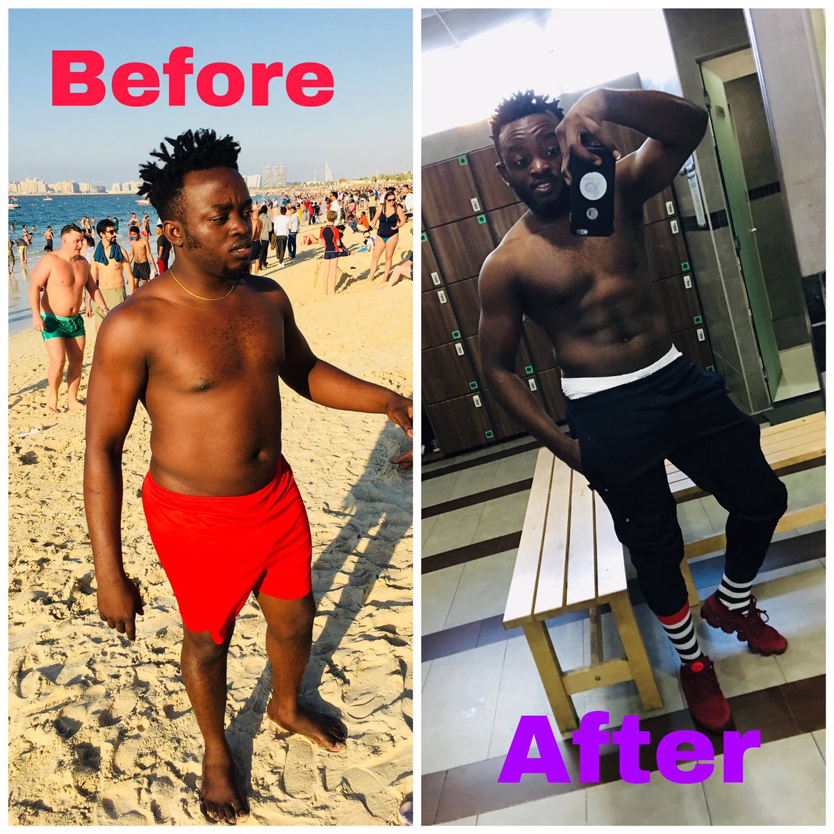 RashIyke's tweet photo. We all want to loose weight and look wooooooow 😮😮😮 the time is now click on this link https://t.co/s60kFG4nIg find out about juice plus + and how good it is couple with ur exercise. I stand the position to tell you what and how effective is juice "shake" see the my B4 &amp; After https://t.co/J4mEIfvVuv