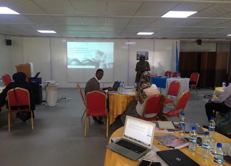 DSUBenadir's tweet photo. We took part on a learning session on social accountability facilitated by @ReDSS_HoA. We discussed innovative ways to engage displacement affected communities and citizens at large and how we can adapt ongoing planning and programming by including their perspectives. #DS4M https://t.co/F89XQ6zcvL