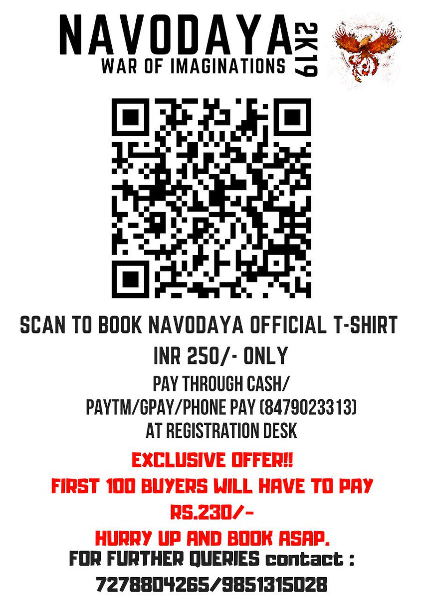 Navodaya2K19's tweet photo. #Navodaya2k19 ❤️
#OfficialTShirt 😎
#GoGrabIt🤗 https://t.co/3Ln9LMNybs
