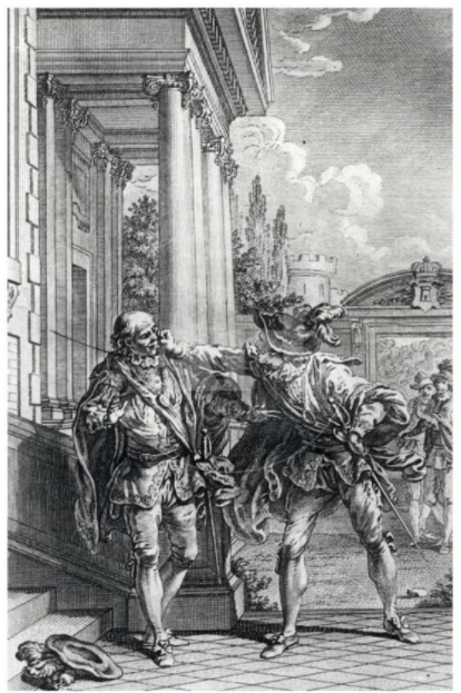 Moncadatzin's tweet image. #Lessing2019 #Cap55 Debate en torno a una cachetada en El Cid de Corneille: Voltaire afirma que hoy en día nadie pondría a su héroe a dar una bofetada. Este es "el único ejemplo que tenemos en el teatro trágico y podemos creer que es una de las razones para llamarla tragicomedia”