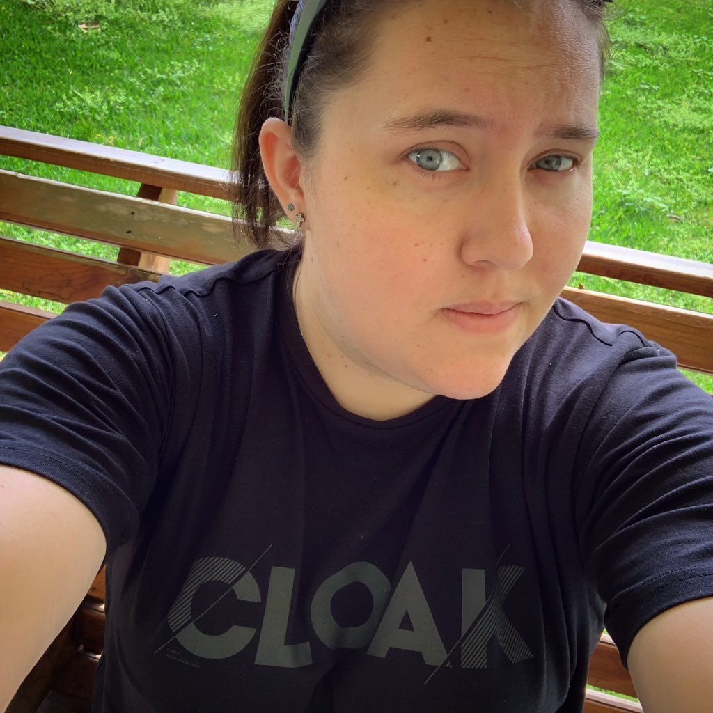 Nicole1991R's tweet photo. Loving my new cloak shirt! Perfect for this bipolar South MS weather. @cloakbrand done did it again! #cloakforgood @markiplier @Jack_Septic_Eye https://t.co/ingTsTRuhS