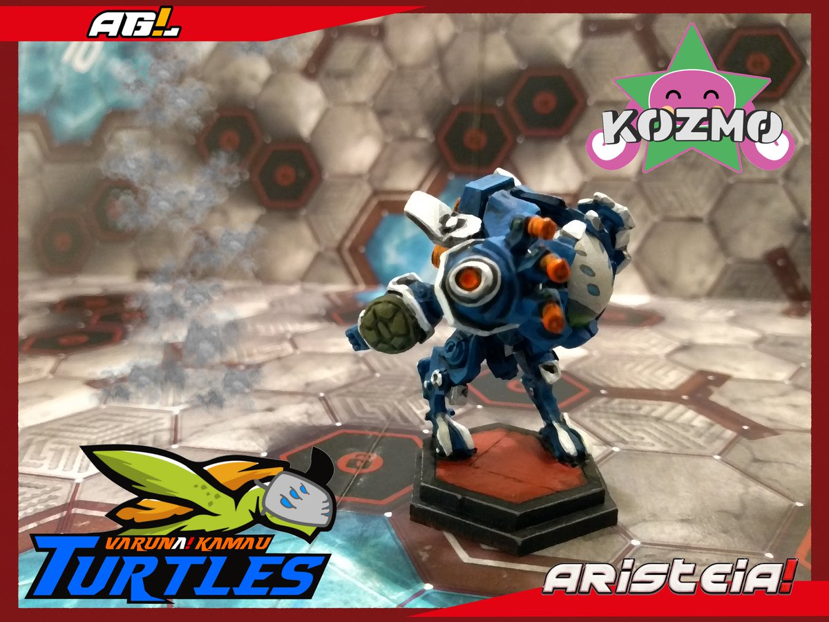 KamauVaruna's tweet photo. Noriko Ayase fue nuestro primer fichaje. 
No solo ha demostrado ser una gran Aristo con Kozmo y su ingenio mecánico, también ha demostrado ser una artista entrega que no solo accedió de buena gana a sus modificaciones de tortuga si no que ayudó en el diseño de otros Aristos. https://t.co/ZZcJFCyRjD