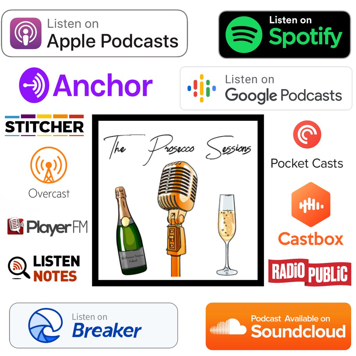 The Prosecco Sessions 🎙🥂 tweet media