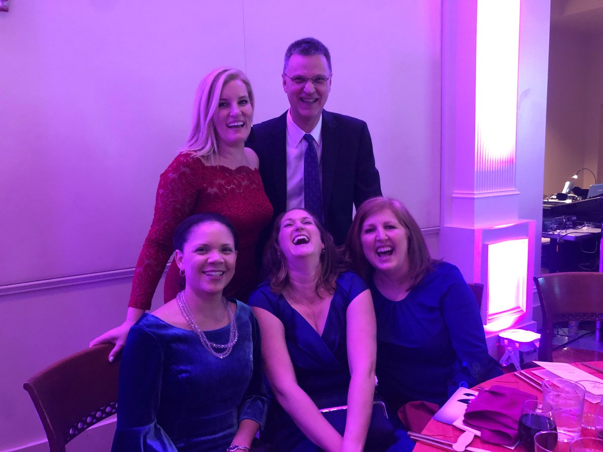 teach2connect's tweet photo. What a great evening with the team at the @trinityatl @SpotlightOnArt #Gala Always laughter! #trinitylearns #trinitylaughs #teamwork https://t.co/uVS8r3WxUK