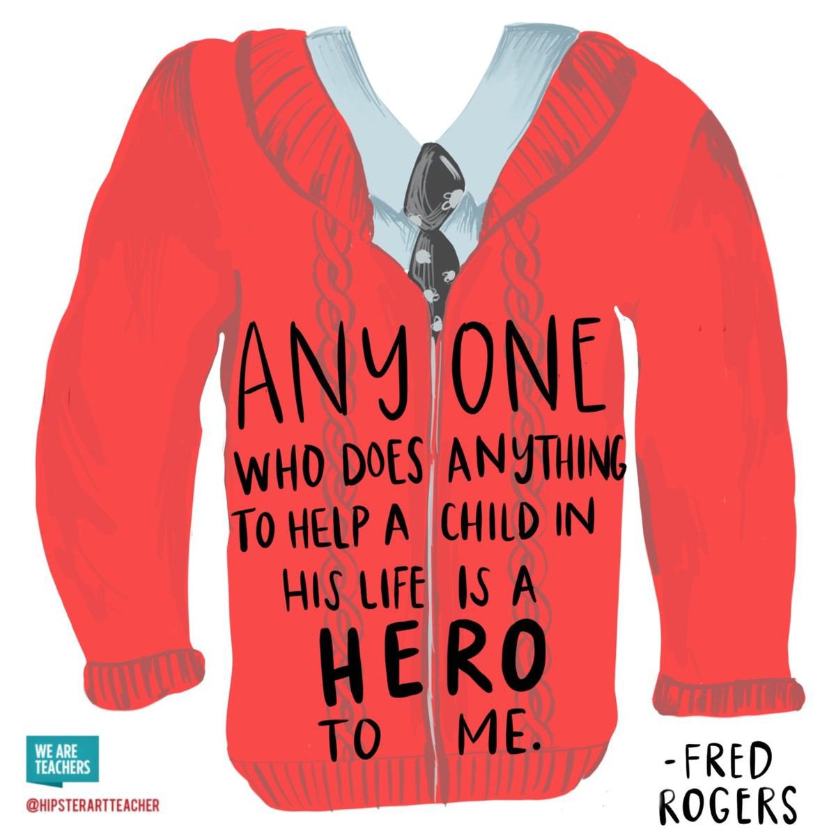 TEloomisclass's tweet photo. This weekend I watched the documentary about Fred Rogers, Won't You be my Neighbor?. It was beautifully done and made me love Mr. Rogers even more. #wontyoubemyneighborpbs #mrrogers https://t.co/5trJ8gBO94