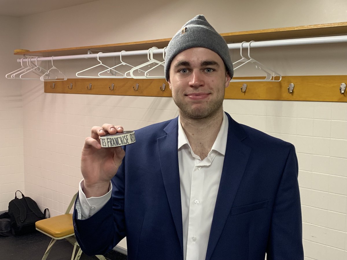 In only 54 games this season, Mitch Reinke has tied the franchise record for most points in a season by a rookie defenseman set by Keith Yandle in 2007 👏