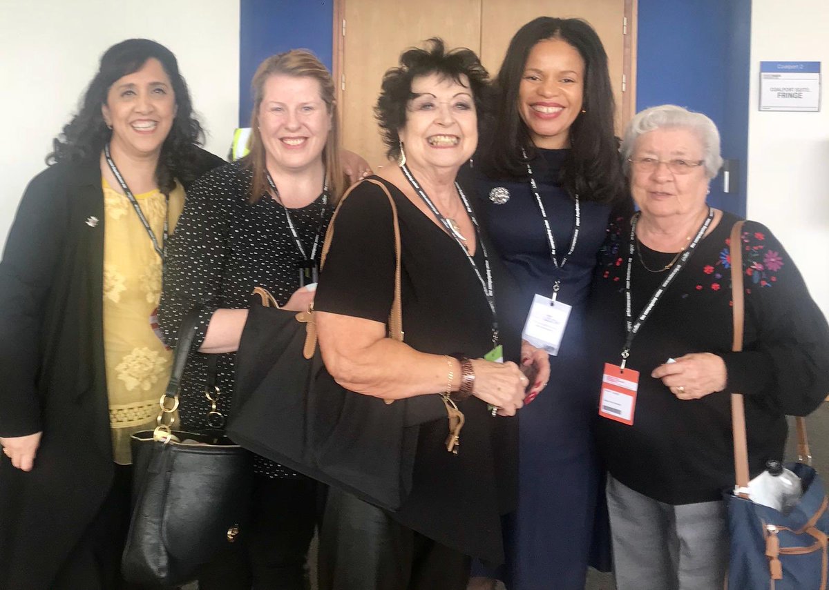 Yasmine_Dar's tweet photo. A Fantastic weekend at Labour National Womenβs Conference. Phenomenal Activists, great contributions from delegates and speakers. We are ready for a Labour government led by the Man, the Myth, the Legend Jeremy Corbyn.πΉ#labourwomensconference #LabWomen19 https://t.co/yRbdkN4nAu