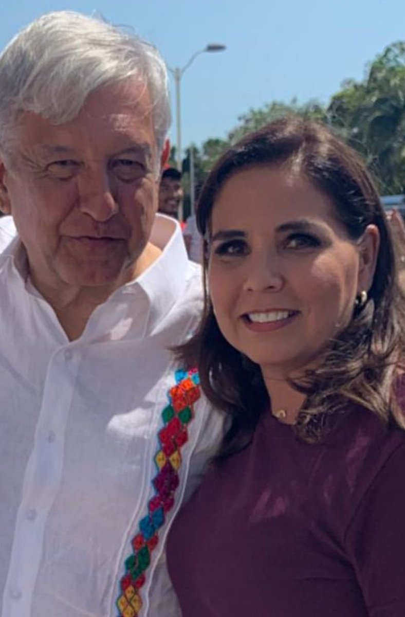 MaraLezama's tweet photo. Con la visita de @lopezobrador_ reforzamos la
#EstrategiaNacionalDeTurismo #QRoo sumando para lograr la transformación de #México. #DesarrolloEconómico #Bienestar https://t.co/4it6z8fXWj