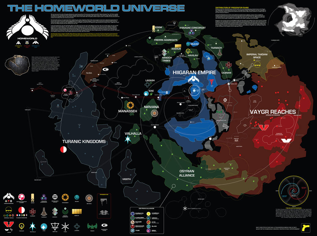 The Homeworld universe (1999/2003).