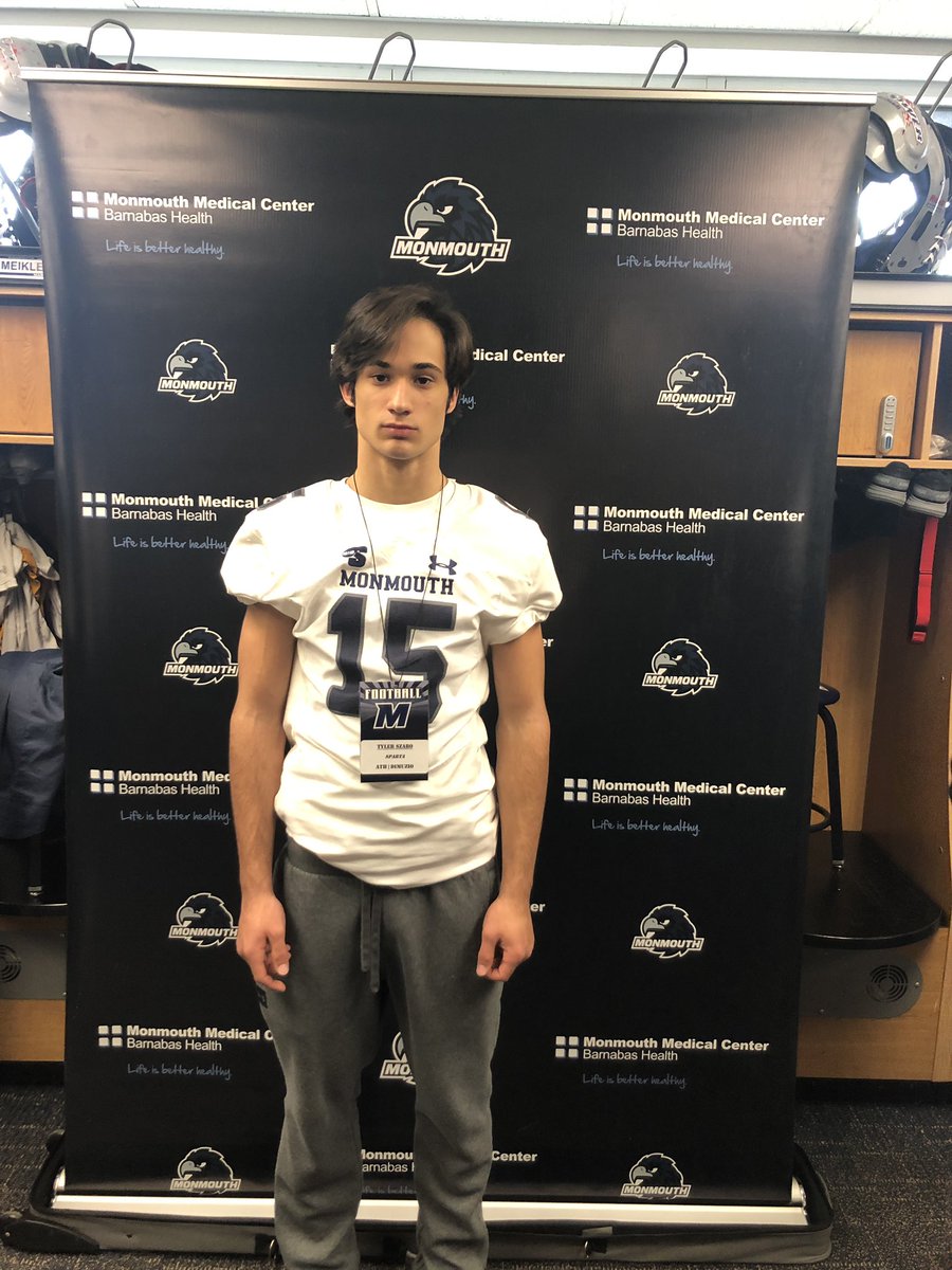 Thank you <a href="/CoachTJD/">TJ DiMuzio</a> for having me for a great junior day <a href="/MUHawksFB/">Monmouth Football</a>