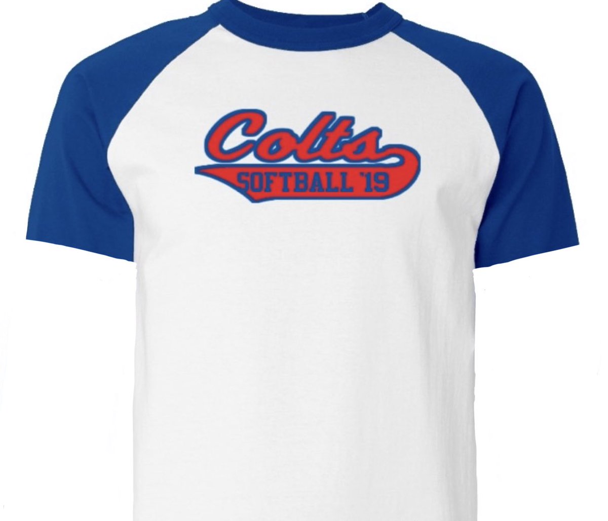cvsb_gocolts's tweet photo. Get your 2019 Colts Softball fan shirt now! 🥎 // Shirts are $17 // Orders due Friday, March 1st // If interested send us a DM! https://t.co/I8IkAcr3gA