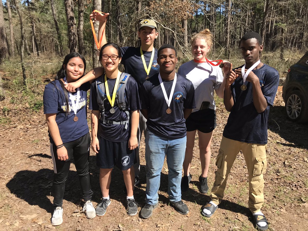 KCTigersAFJROTC's tweet photo. Awesome day at the  Stubblefield Orienteering Meet. @KCTigersAFJROTC brought home 4 third place medals, 1 second place medal and 2 first place medals. Way to go Tigers! https://t.co/383Id4yqWK