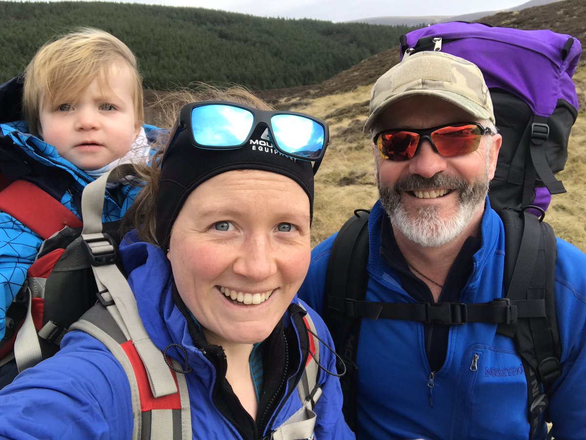 tabamountains's tweet photo. Due to the lack of snow and warm forecast we decided to head up to Ruigh Aiteachain and camp for the night. So with heavy bags and lots of smiles we took Lyra for her first wildcamp. The stars where out and it was lovely! 🏕 ⛰ 🌲 @coldclimbs @MtnTrngScotland https://t.co/h3k8PufOEH