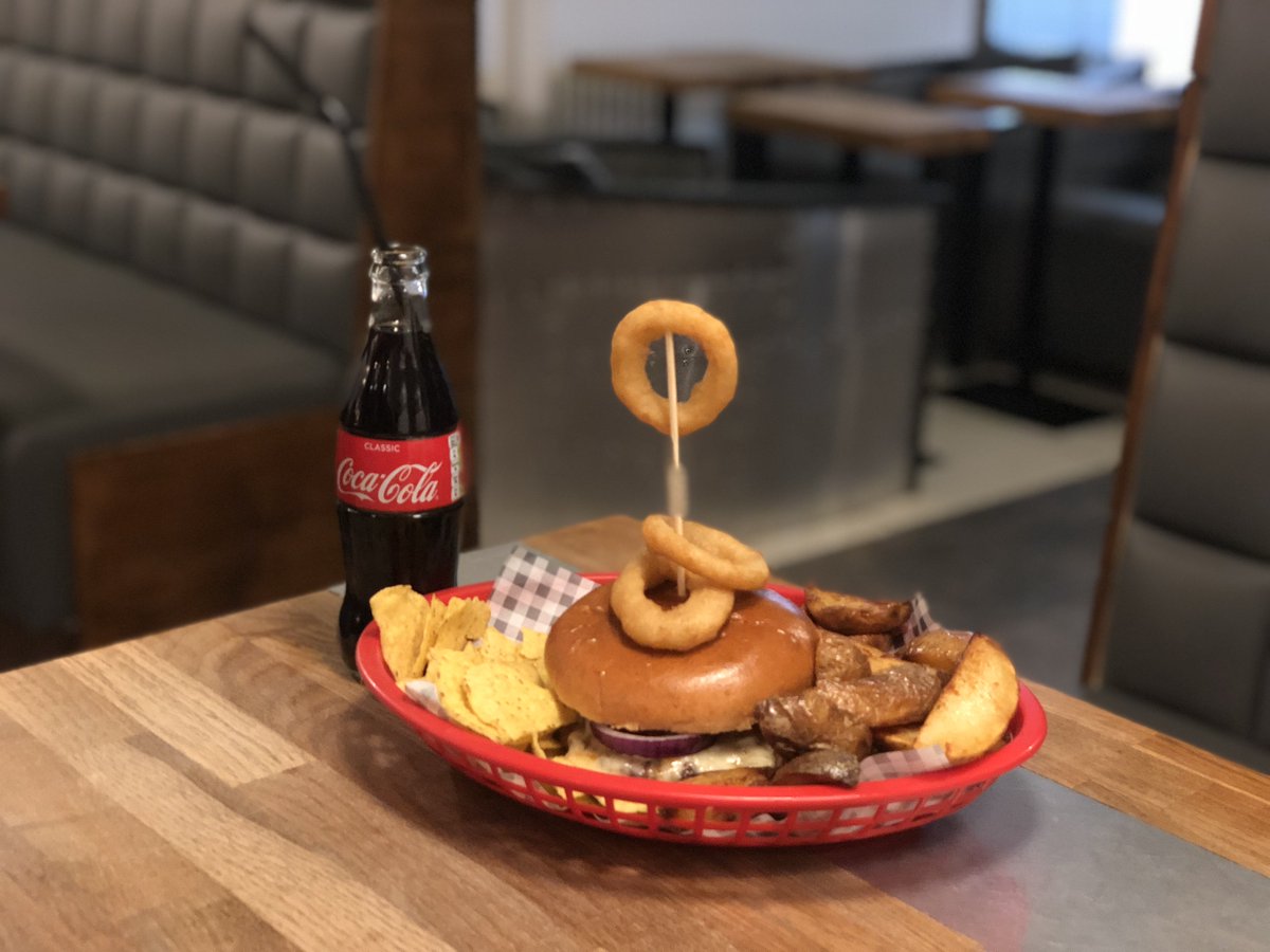 FoodFusion2's tweet photo. Sometimes a cold coca cola and a handmade flame grilled burger are all you need! Ready to eat in our take out!
https://t.co/BgjdS9HJIz
#food #foodporn #coke #cocacola #burger #flamegrilled #takeout #bradford https://t.co/0dTYAInT9Y