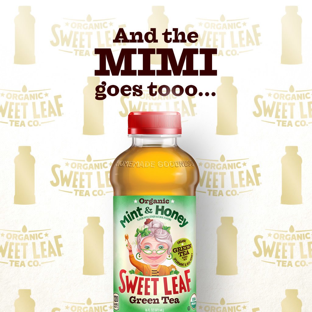 SweetLeafTea's tweet photo. And the MIMI goes too....Mint &amp; Honey Green Tea 🌿🍯! 

Tell us, which #SweetLeaf tea got snubbed?

#Awards #Awardseason #Awardsseason #SweetButNotTooSweet #HowSweetAreYou #Organic https://t.co/nfCuuirEfb