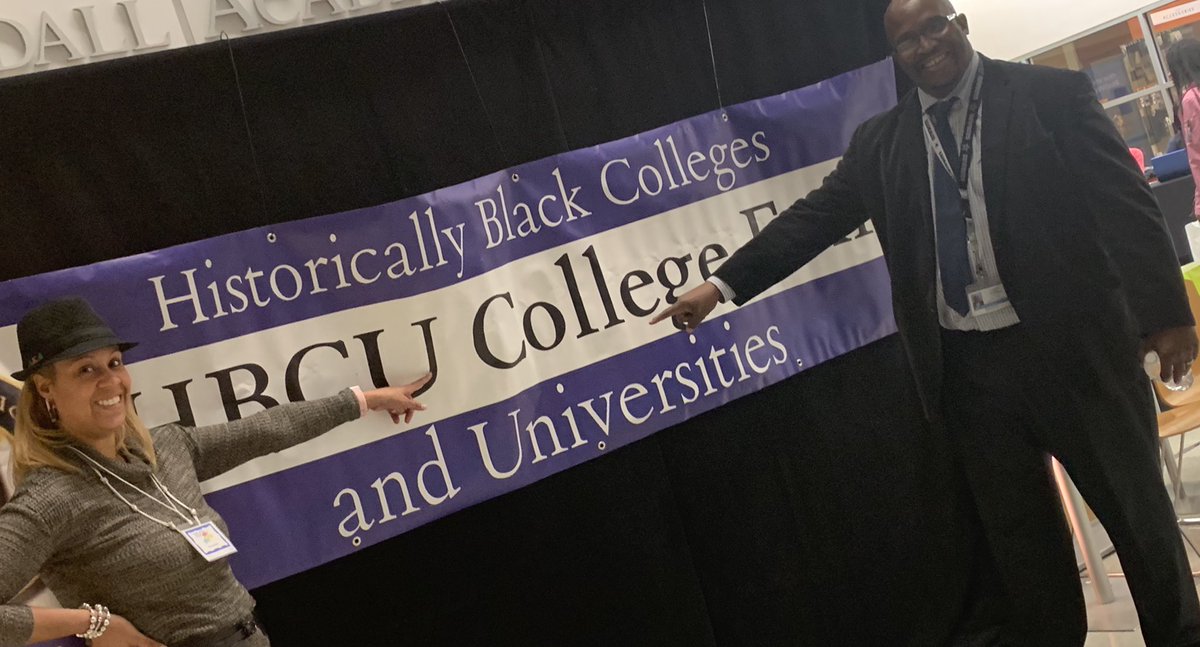 The annual HBCU fair was another hit- great opportunity for our young scholars#futureleaders