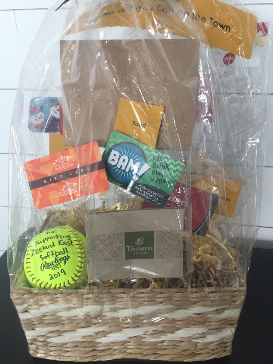 ZeelandBoosters's tweet photo. Team Basket Reveal Time!
✅A Day or Night out on the Town East Softball🐥🏏
Purchase your event tickets 👉🏻 https://t.co/4CDYNo37MP

#halloffamezeeland #ZEHS #ZWHS #ZABC  #ZPS #zeelandboosters https://t.co/4fyhPvmf40